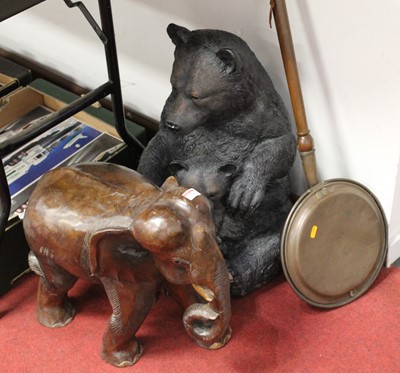 Lot 103 - A large composition figure group of bears,...