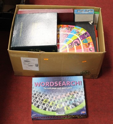 Lot 176 - A collection of various board games to...