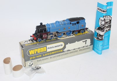 Lot 451 - Wrenn W2246 2-6-4 tank loco 'CR' blue (M-BM)...