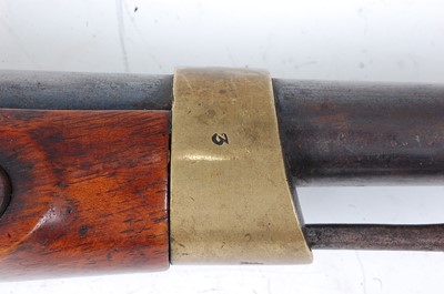 Lot 2309 - A French model 1822 percussion pistol, the...