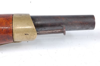 Lot 2309 - A French model 1822 percussion pistol, the...
