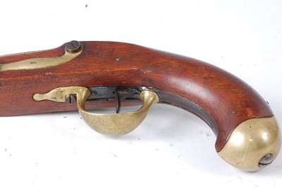 Lot 2309 - A French model 1822 percussion pistol, the...