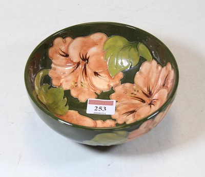 Lot 253 - A Moorcroft footed bowl, impressed and signed...