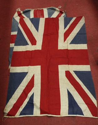 Lot 263 - A printed cotton Union flag, probably early...