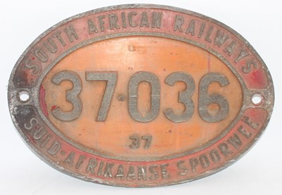 Lot 8 - Original South African Railways Aluminium Dual...