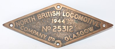 Lot 15 - Reproduction brass North British Locomotive...