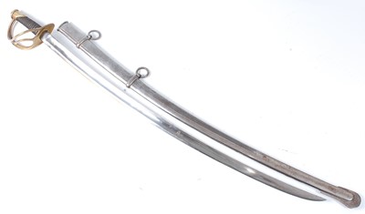Lot 2236 - An 1860 pattern Cavalry sword, having an 89cm...