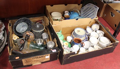 Lot 298 - Three boxes of miscellaneous items, to include...