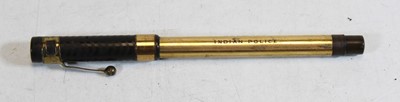 Lot 323 - A rolled gold cased fountain pen having a 14ct...