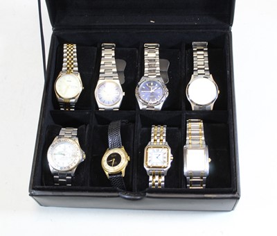 Lot 359 - A gent's Sekonda quartz wristwatch, having a...