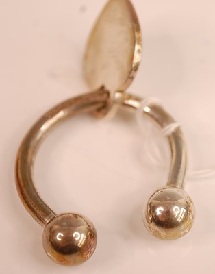 Lot 478 - A Tiffany & Co silver keyring