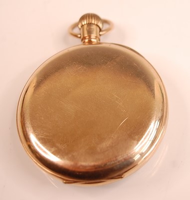 Lot 3147 - A George V 9ct gold cased gent's open faced...