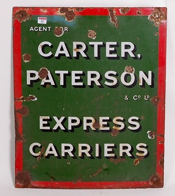 Lot 65 - An original Carter Paterson & Co. Express...