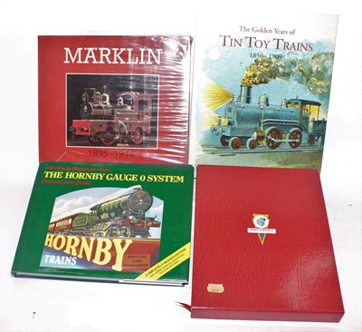 Lot 195 - Four various hardback books relating to model...