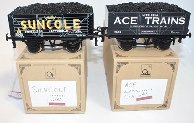Lot 197 - Two ACE Trains coal wagons - Suncore and ACE...