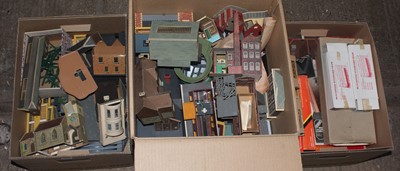 Lot 415 - Three large boxes containing mainly Hornby...