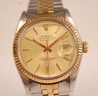 Lot 3161 - A gent's Rolex Oyster Perpetual Datejust...