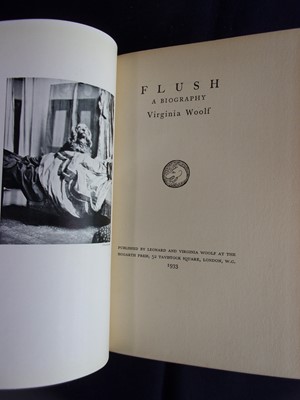 Lot 3005 - WOOLF, Virginia. Flush, a Biography. Hogarth...