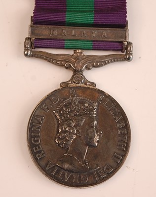 Lot 2153 - An E.R. II General Service medal (1918-1962)...