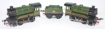 Lot 226 - Two Hornby type 51 clockwork locos, but only...