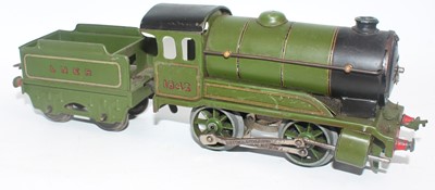 Lot 227 - 1948-54 Hornby 501 clockwork loco and tender...