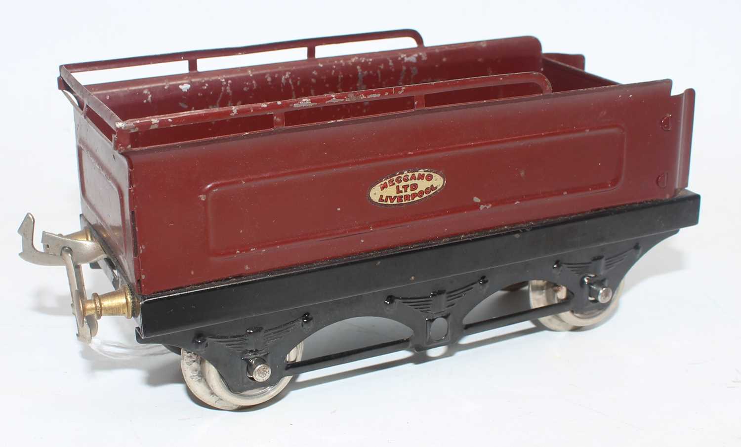 Lot 228 - 1920/30's Hornby 6-wheel coal rail normal...