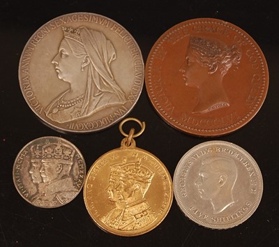 Lot 2168 - A Queen Victoria 1897 diamond jubilee medal,...