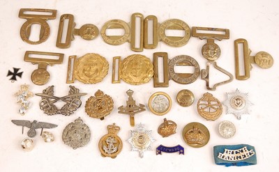 Lot 2438 - A Territorial Army lapel badge, numbered verso...