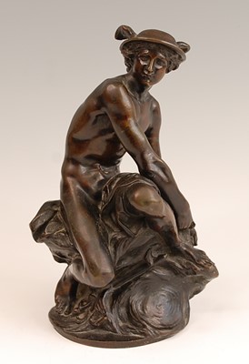 Lot 3218 - A late 19th century French bronze figure of...