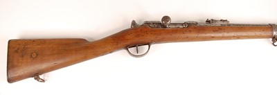 Lot 2339 - A French M1866 Chassepot 11mm bolt action...