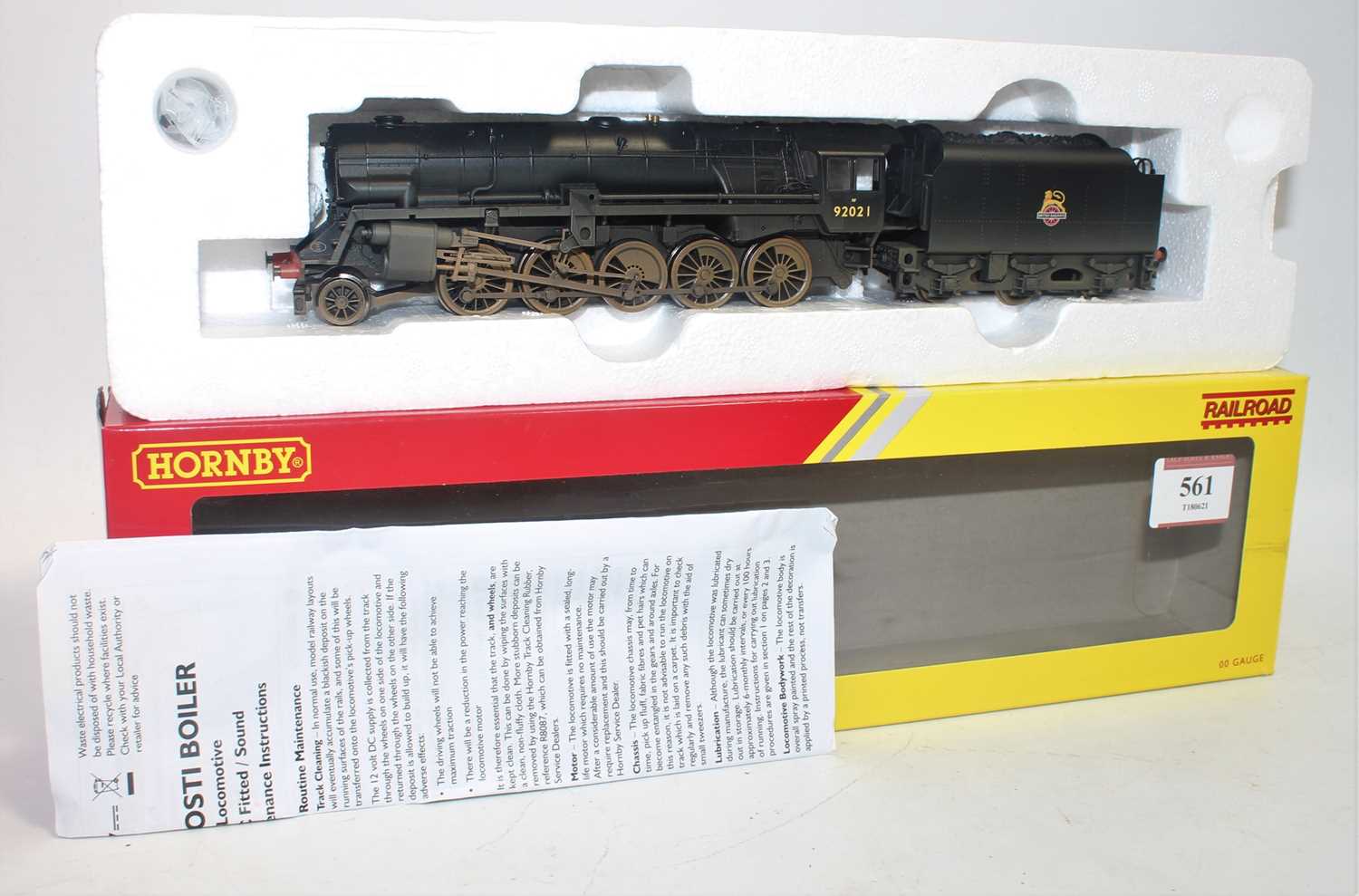Lot 561 - Hornby R3356 Class 9F Crosti boiler 2-10-0...