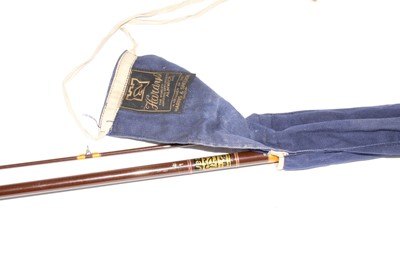 Lot 2619 - A Hardy Jet #9 9' fibreglass two piece fly rod,...