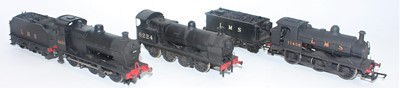 Lot 583 - Three kit built locos:- LMS 9224 LNWR 7F 0-8-0...