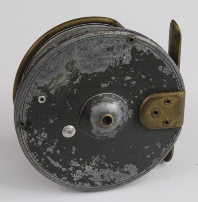 Lot 2652 - A Hardy "The Sunbeam" 2 3/4" centre pin fly reel.