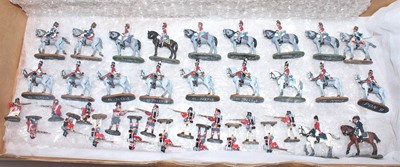 Lot 1602 - A collection of Relive Waterloo 28mm scale...