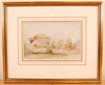 Lot 3278 - James Stark (1794-1859) - A Norfolk farmhouse,...