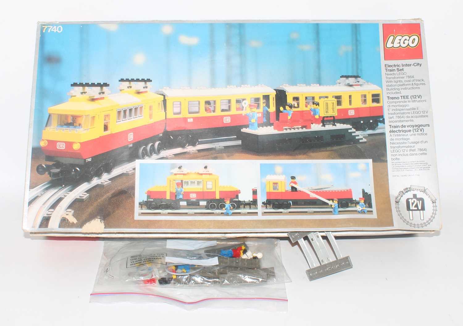 Lot 1145 - A Lego No. 7740 electric Intercity train