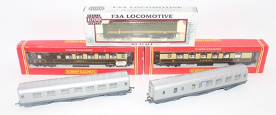 Lot 421 - A collection of mixed H0 and 00 scale boxed...