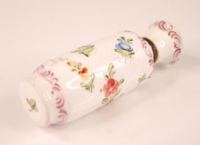 Lot 3170 - A late 19th century enamel scent bottle,...