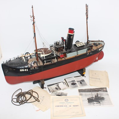Lot 86 - A circa 1940s scratch built model of a Witham...
