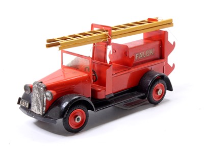 Lot 1860 - A Tekno No. 351 tinplate Falck fire engine...