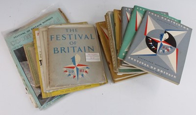 Lot 2075 - A collection of miscellaneous 1951 Festival of...