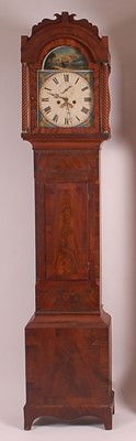 Lot 3312 - An early 19th century mahogany longcase...