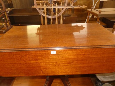 Lot 3358 - A Regency mahogany pedestal supper table,...