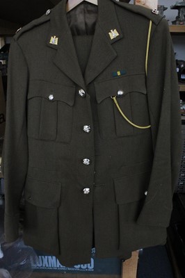 Lot 2468 - A post WW II Royal Anglian dress jacket with...