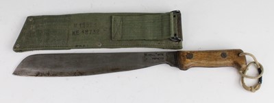 Lot 2247 - An Elwell KE 18731 machete, the 33cm blade...