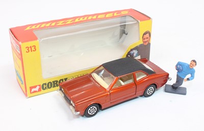 Lot 1007 - Corgi Toys 313, Ford Cortina in bronze...