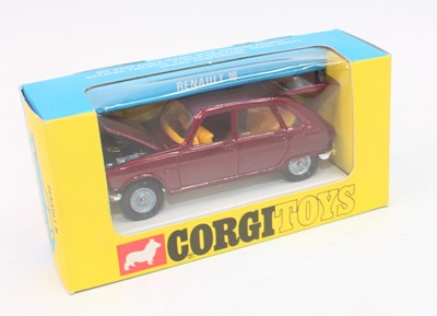 Lot 1009 - Corgi Toys 260, Renault 16 in metallic red in...