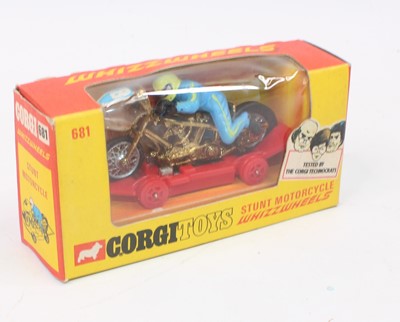 Lot 1013 - Corgi Toys Whizzwheels 681, Stunt Motorbike...