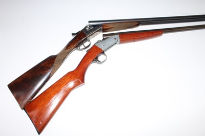 Lot 2571 - An AYA Yeoman 12 bore side by side non-ejector...